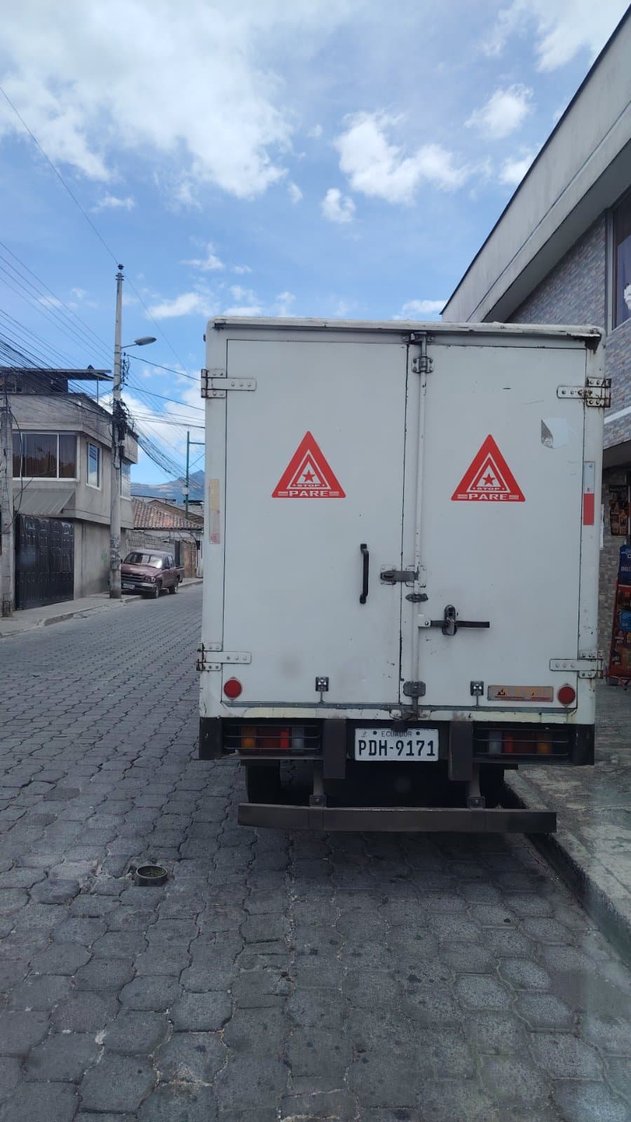 Vehículo de Edwin Tipanguano (foto 3 de 3)