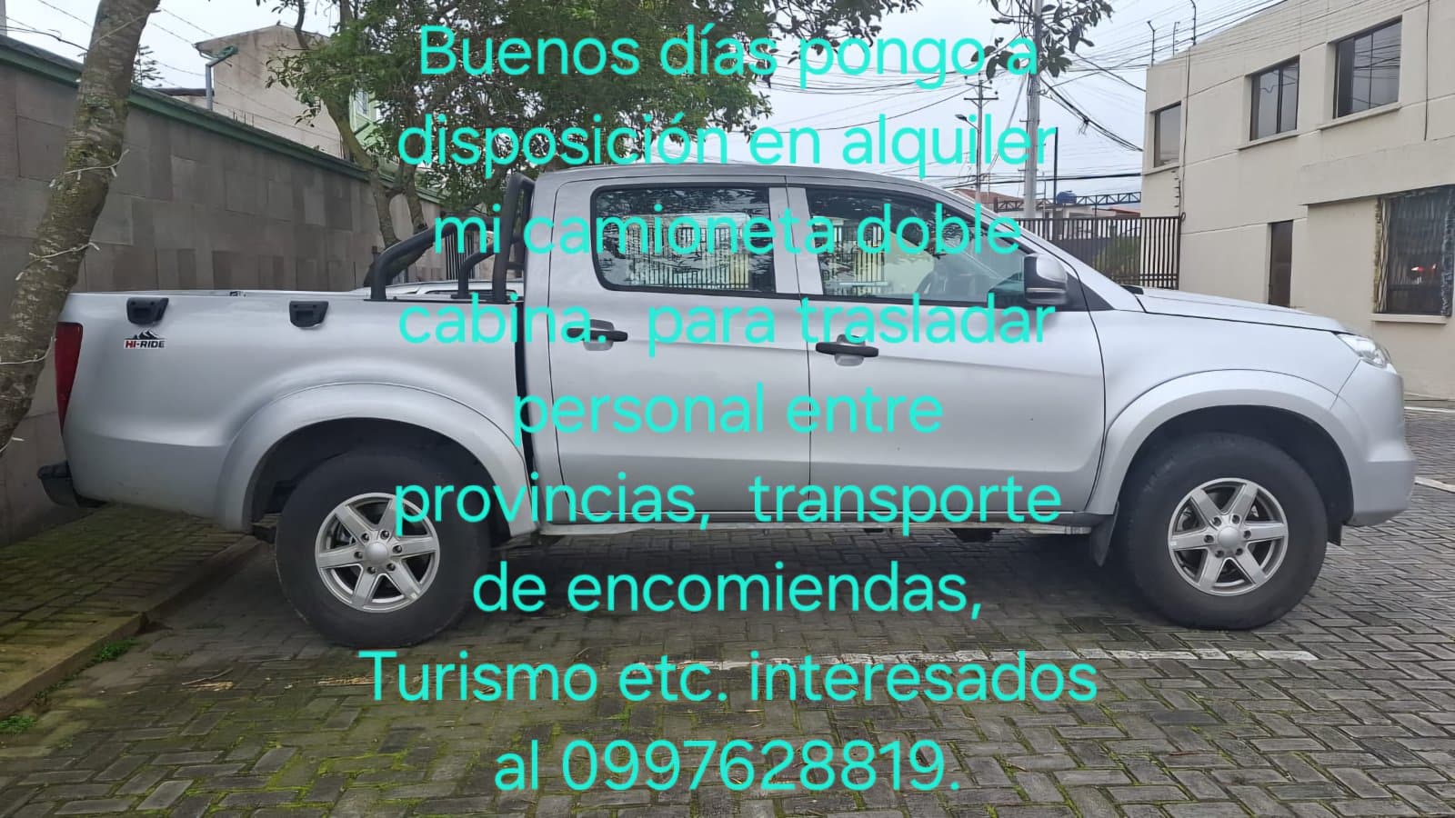 Vehículo de Wilbert Calle. (foto 3 de 3)